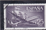 Stamps Spain -  SUPER CONSTELACIÓN Y NAO (35)