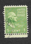 Stamps United States -  804 - George Washington