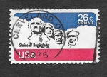 Stamps United States -  C88 - Monumento Nacional Monte Rushmore