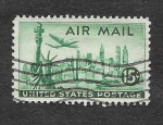 Stamps United States -  C35 - Vista de Nueva York