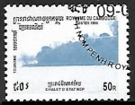 Stamps Cambodia -  Chalet d'etat Kep