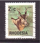 Stamps : Africa : Zimbabwe :  Antílope