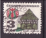 Stamps Czechoslovakia -  Edificio