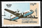 Stamps : Africa : Guinea_Bissau :  DC-68 - 40 aniversario de la aviación civil 