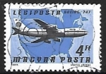 Stamps Hungary -  Boeing 747, Pan Am