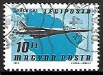 Stamps Hungary -  Concorde, Air France