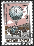 Stamps Hungary -  Balloon Competition, 1904