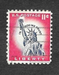 Sellos de America - Estados Unidos -  1044A - Estatua de la Libertad