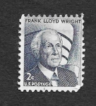 Stamps United States -  1280 - Frank Lloyd Wright