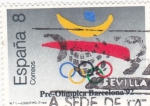 Stamps Spain -  PRE-OLÍMPICA BARCELONA'92 (35)