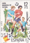 Stamps Spain -  COPA MUNDIAL DE FUTBOL (35)