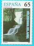 Stamps Spain -  Día Mundial del agua - Monasterio de Piedra