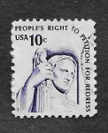 Sellos de America - Estados Unidos -  1592 - Contemplación de la Justicia