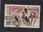 Sellos del Mundo : Africa : Democratic_Republic_of_the_Congo : Hand-ball