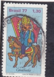 Stamps Brazil -  CAVALHADA 
