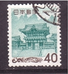Stamps Japan -  Templo