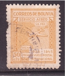 Stamps Bolivia -  Primer vuelo postal