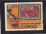 Stamps Democratic Republic of the Congo -  Sir Rowland Hill