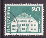 Stamps Switzerland -  Samedan