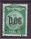 Stamps : Asia : Israel :  Nueva moneda- Valores en negro