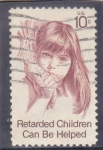 Sellos de America - Estados Unidos -  RETRATO DE UNA NIÑA