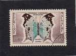 Stamps Madagascar -  mariposa