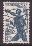 Sellos de Africa - Camern -  Cazador