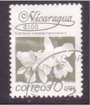 Stamps Nicaragua -  serie- Flores