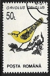 Stamps Romania -  Oriolus oriolus