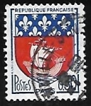 Sellos de Europa - Francia -  Escudo de Armas - Paris