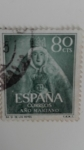 Stamps Spain -  Virgen