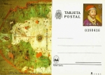 Stamps Spain -  Tarjeta Entero Postal Edifil T122 Carta Juan de la Cosa 13 NUEVO