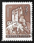 Stamps Hungary -  Castillo Csesznek