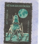 Sellos de Asia - Vietnam -  Mision Espacial