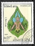 Stamps Laos -  Diety
