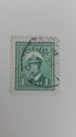 Stamps Canada -  Rey George VI