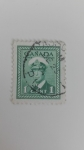 Sellos de America - Canad� -  Rey George VI