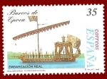 Stamps Spain -  Edifil 3540 Embarcación real 35 NUEVO