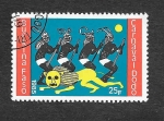 Stamps : Africa : Burkina_Faso :  756 - Carnaval