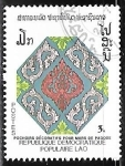 Stamps Laos -  Pochoirs Decoratifs Pour Murs de Pagode