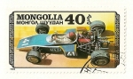 Stamps Mongolia -  Automoviles competicion. Madi USSR.
