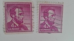 Stamps United States -  Abraham Lincoln