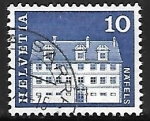 Stamps Switzerland -  Freuler-Palace, Näfels