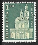 Stamps Switzerland -  Santa Croce Church