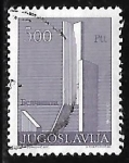 Stamps Yugoslavia -  Monumento de la Revolución 