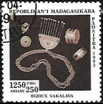 Stamps : Africa : Madagascar :  Joyeria Sakalava