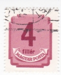 Stamps Hungary -  174 a - Cifra