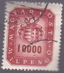 Sellos de Europa - Hungr�a -  803 - Escudo y corneta postal