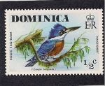 Sellos de America - Dominica -  aves