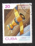 Stamps Cuba -  Día del Espacio, Nave espacial 